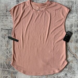 *NWT* NIKE Sleeveless Muscle Tee Rose Pink size SMALL